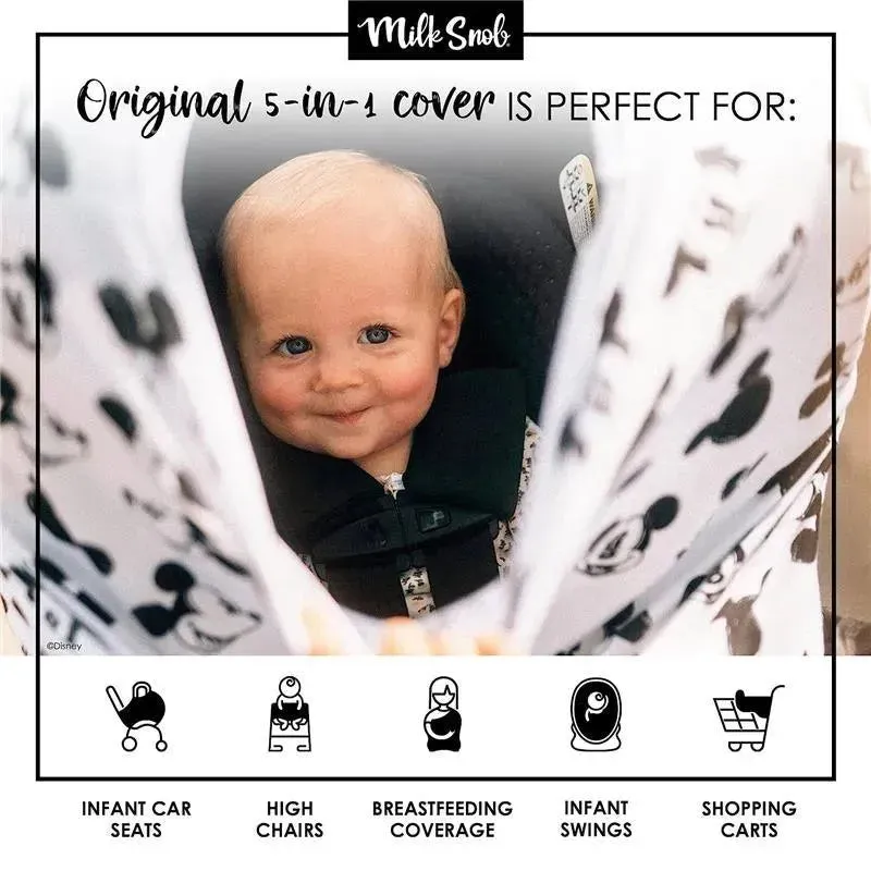 Milk Snob - Original Disney 5-in-1 Cover Mickey Mouse Sketch - Image 4