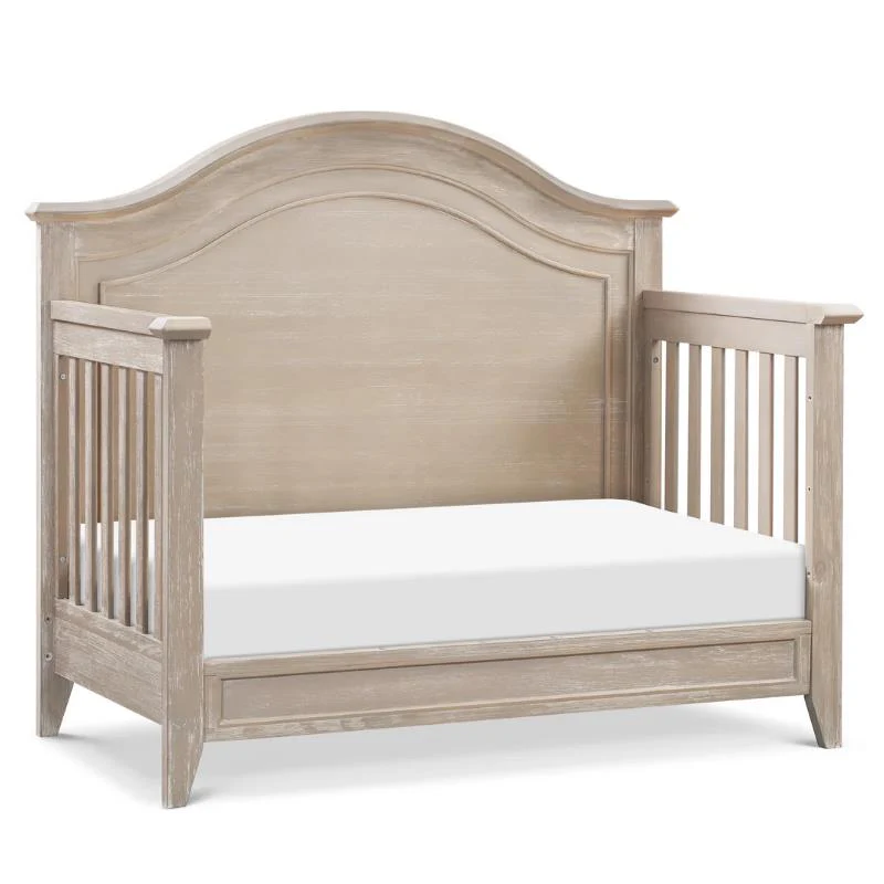 Million Dollar Baby Beckett Rustic 4-in-1 Convertible Curve Top Crib, Sandbar - Image 5