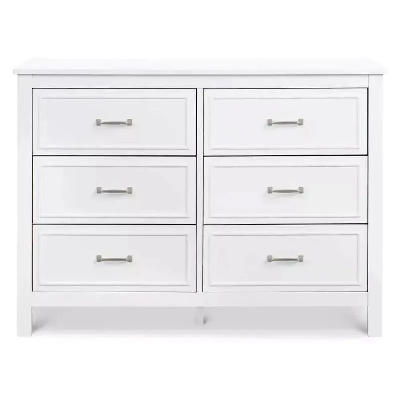 Million Dollar Baby - DaVinci Baby Charlie 6-Drawer Double Dresser in White