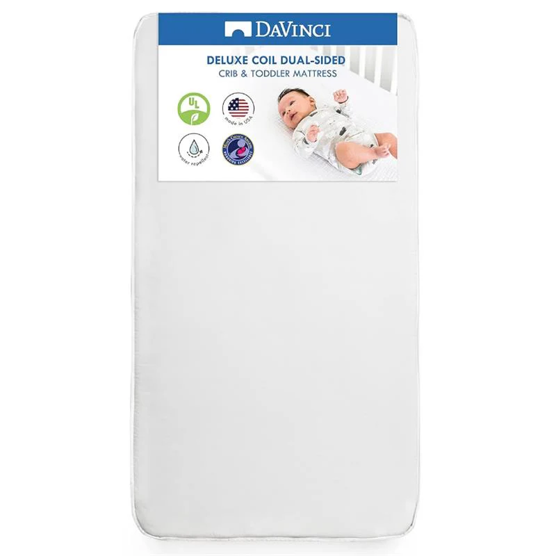 Million Dollar Baby - Deluxe Coil Dual-Sided Crib Mattress
