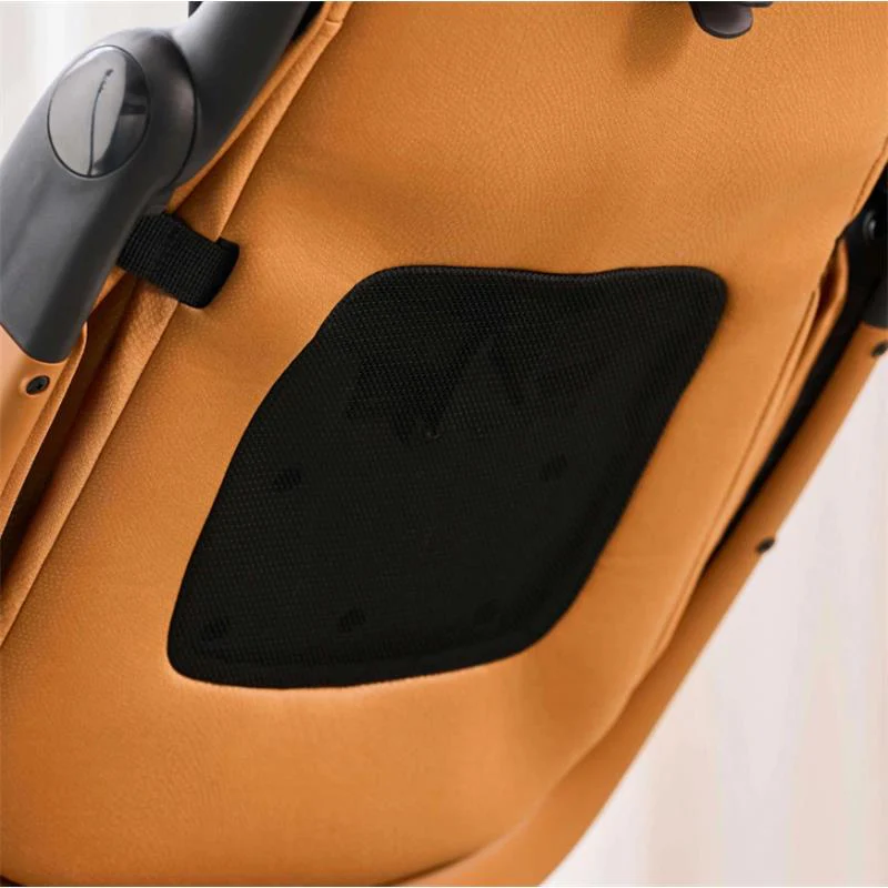 Mima Miro Compact Stroller, Black Chassis/Mocha Cream Seat - Image 12