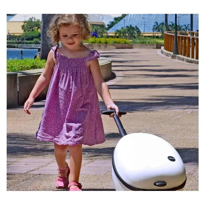 Mima - Ovi Trolley Rolling Bag, Argento - Image 4