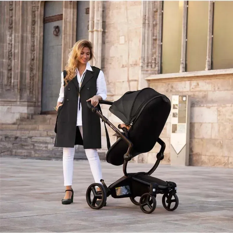 Mima - Xari Max Stroller Black Chassis/Black Seat Box/Black Starter Pack - Image 3