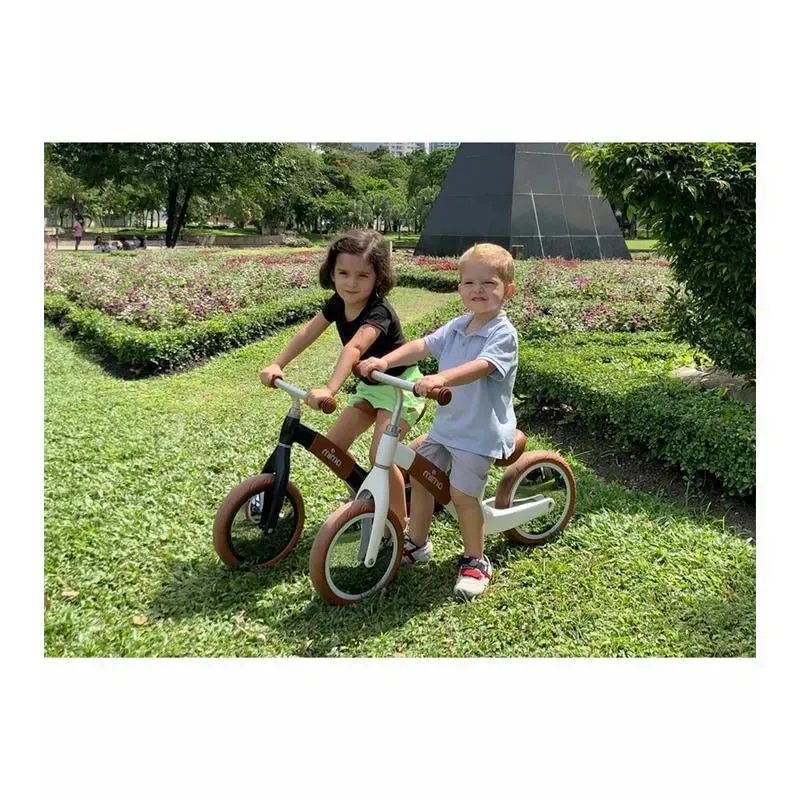 Mima - Zoom Balance Bike, White/Camel - Image 6