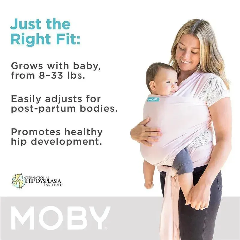 Moby - Rose Quartz Wrap Baby Carrier - Image 2