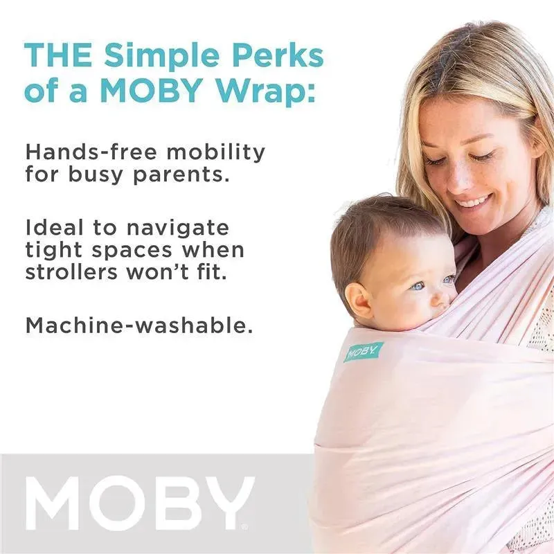 Moby - Rose Quartz Wrap Baby Carrier - Image 3
