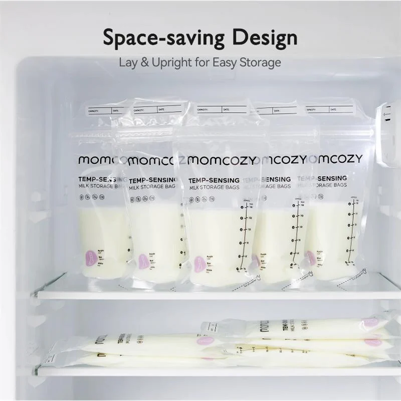 Momcozy 120Ct Temp-Sensing Breastmilk Storage Bag, 6 Oz - Image 8