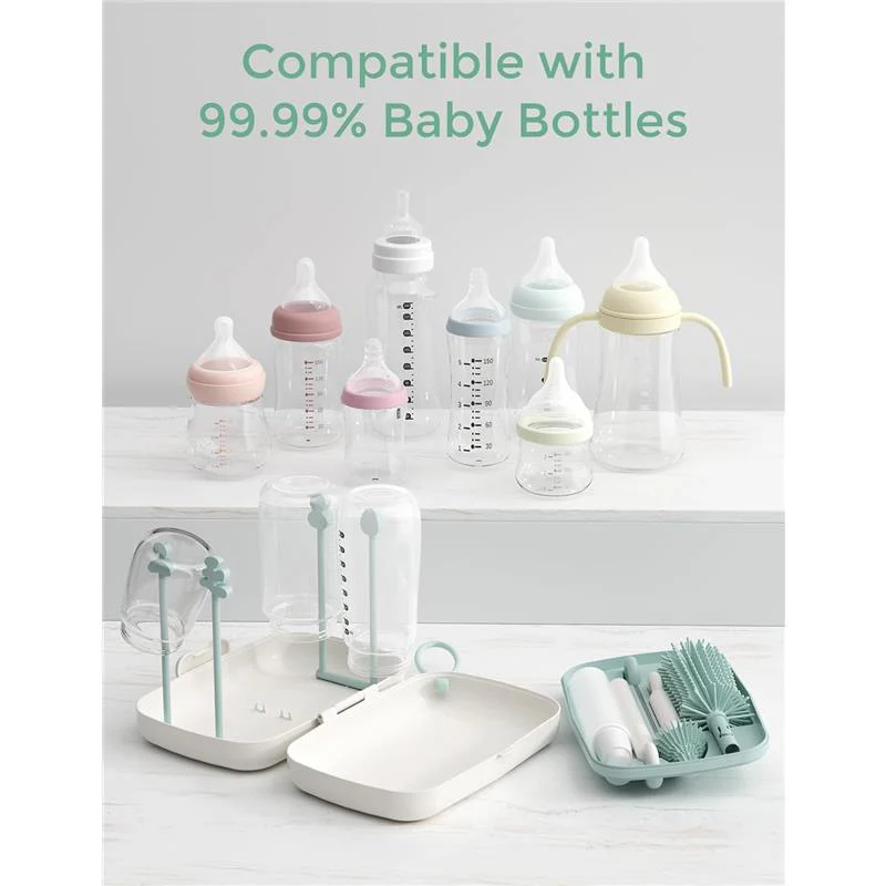 Momcozy - 7-in-1 Baby Bottle Brush Set with Silicone Brush - Image 7