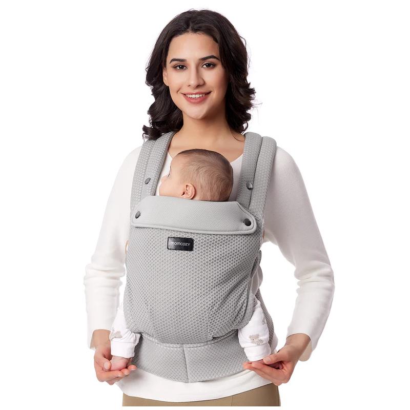 Momcozy - Baby Carrier Newborn To Toddler, Mesh Grey