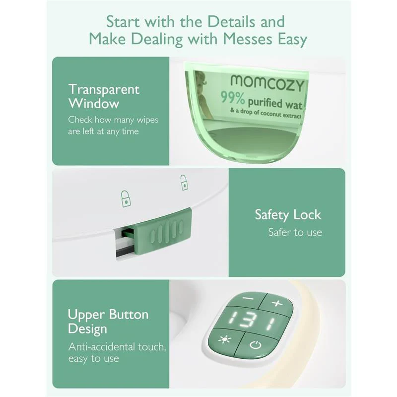 Momcozy Baby Wipe Warmer - Image 3