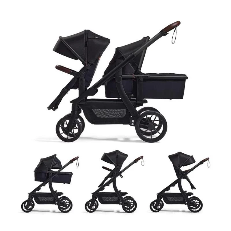 Momcozy ChangeGo Baby Stroller, Convertible Single-to-Double-to-Wagon Stroller with 23 Configurations