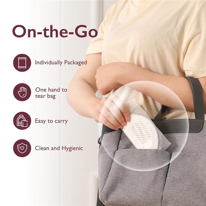 Momcozy Disposable Nursing Pads 120 Count - Image 2