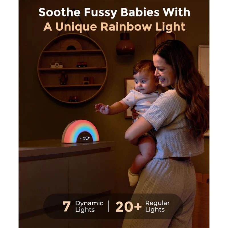 Momcozy - Dreamsync Smart Baby Sound Machine, Rainbow Light & App Control - Image 3