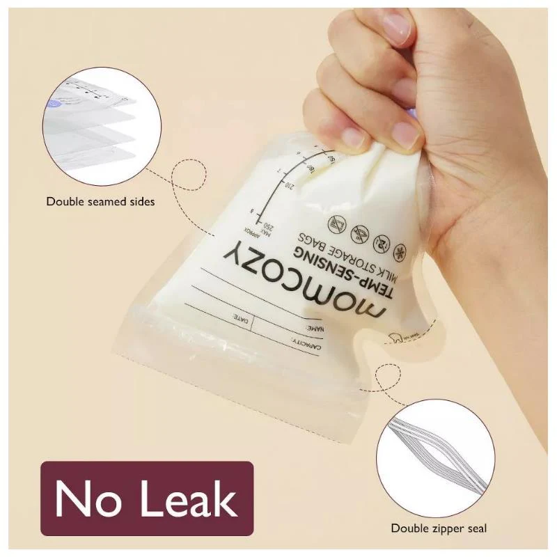Momcozy - Temp-Sensing Breastmilk Storage Bag, 8Oz, 200 Count - Image 7