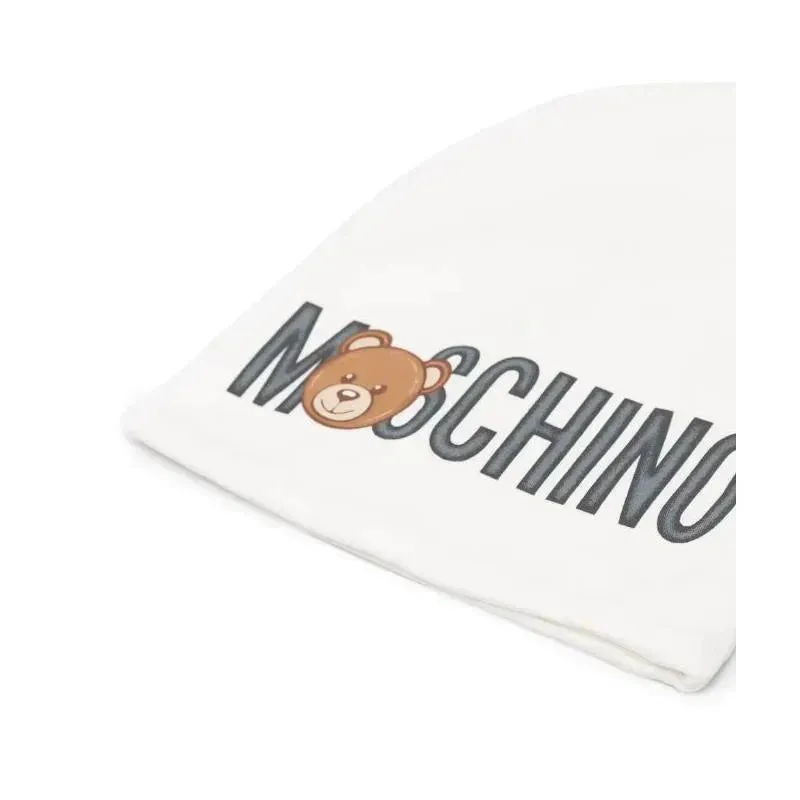 Moschino Baby - Hat With Large Graphic, Grey - Image 2