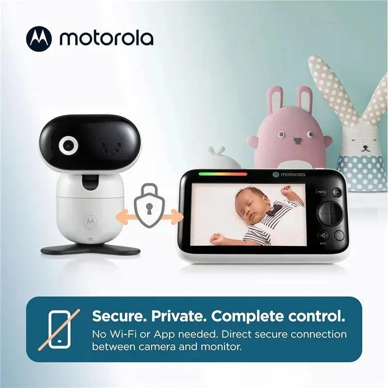 Motorola - 5 Motorized Video Baby Monitor With Camera - Image 6