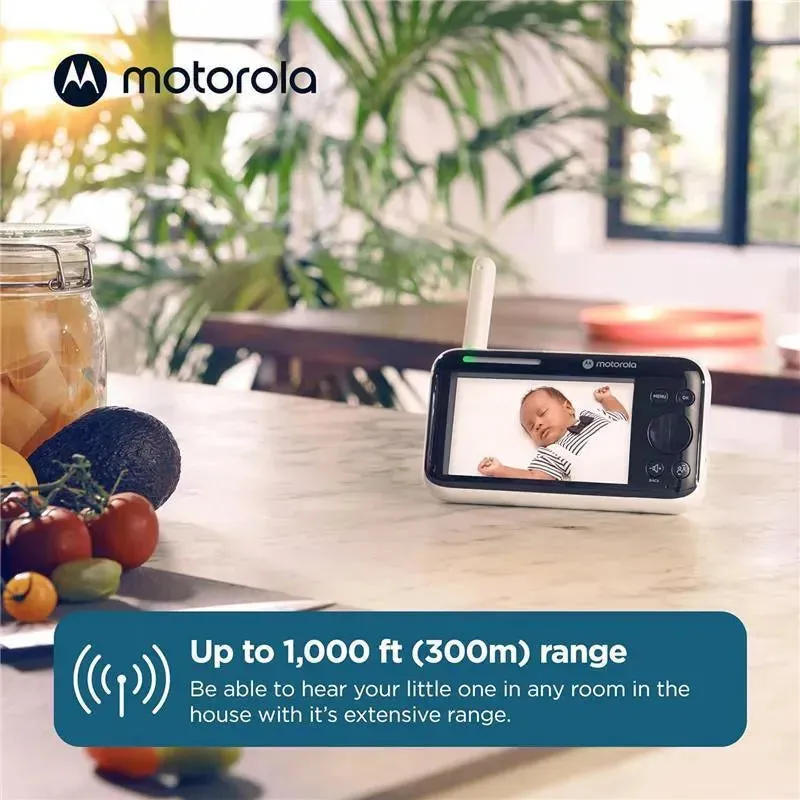 Motorola - 5 WiFi Video Baby Monitor with Camera - Image 6