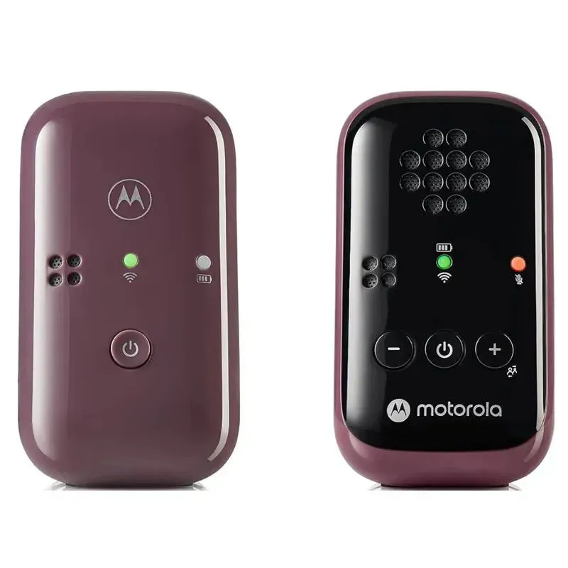 Motorola - Audio-Only Portable Baby Monitor with Rechargeable Batteries