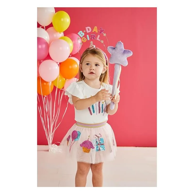 Mud Pie - Baby Girl Icon Birthday Sequin Tutus - Image 2