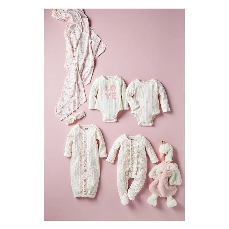 Mud Pie - Baby Girls Children's Love Crawler - Image 2