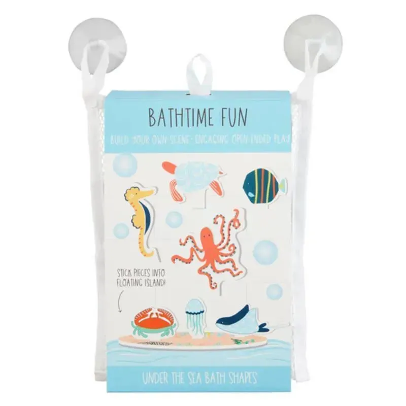 Mud Pie - Blue Ocean Bath Stickable Set