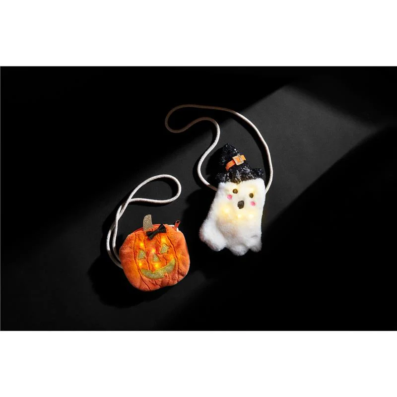 Mud Pie - Children's Light Up Purse, Pumpkin - Image 2