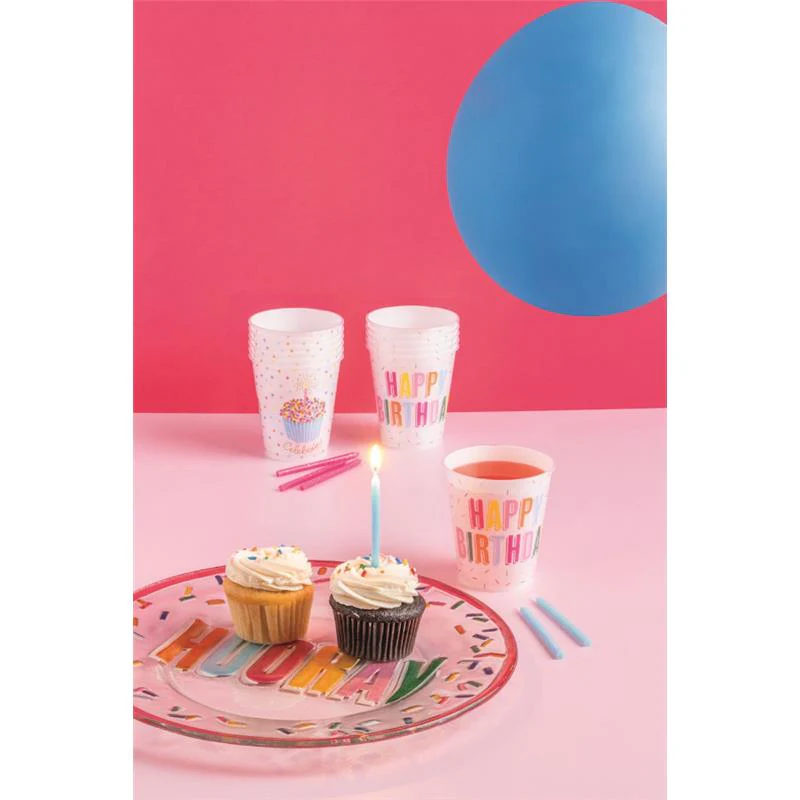 Mud Pie Cupcake Birthday Cup & Candles Set - Image 2