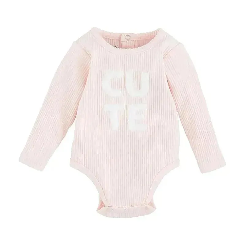 Mud Pie - Cute Crawler Set, Pink