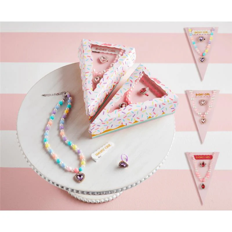 Mud Pie Hot Pink Birthday Jewerly Set - Image 3