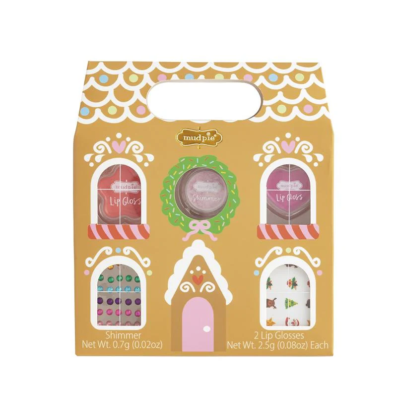 Mud Pie - Kids Christmas Gingerbread Makeup Sets - Image 2