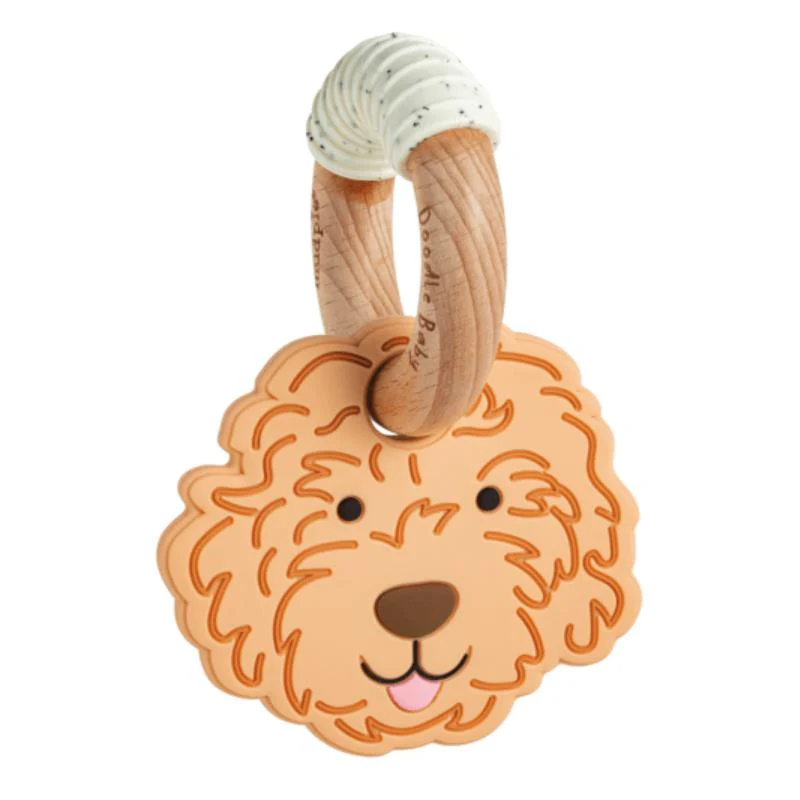 Mud Pie Light Golden Doodle Teethers