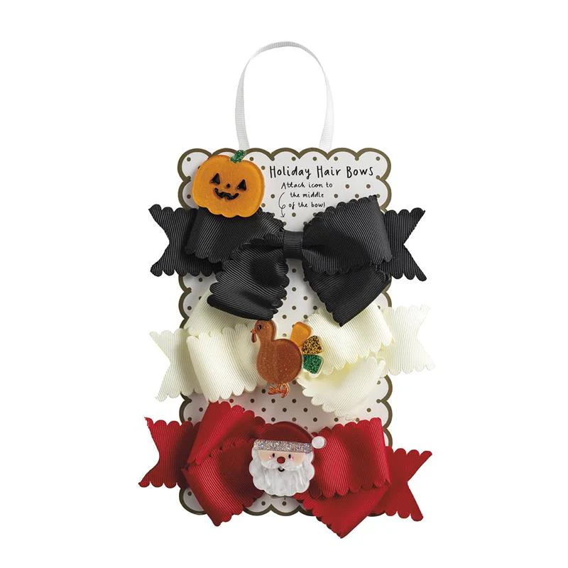 Mud Pie - My First Holiday Bow Set - Image 2