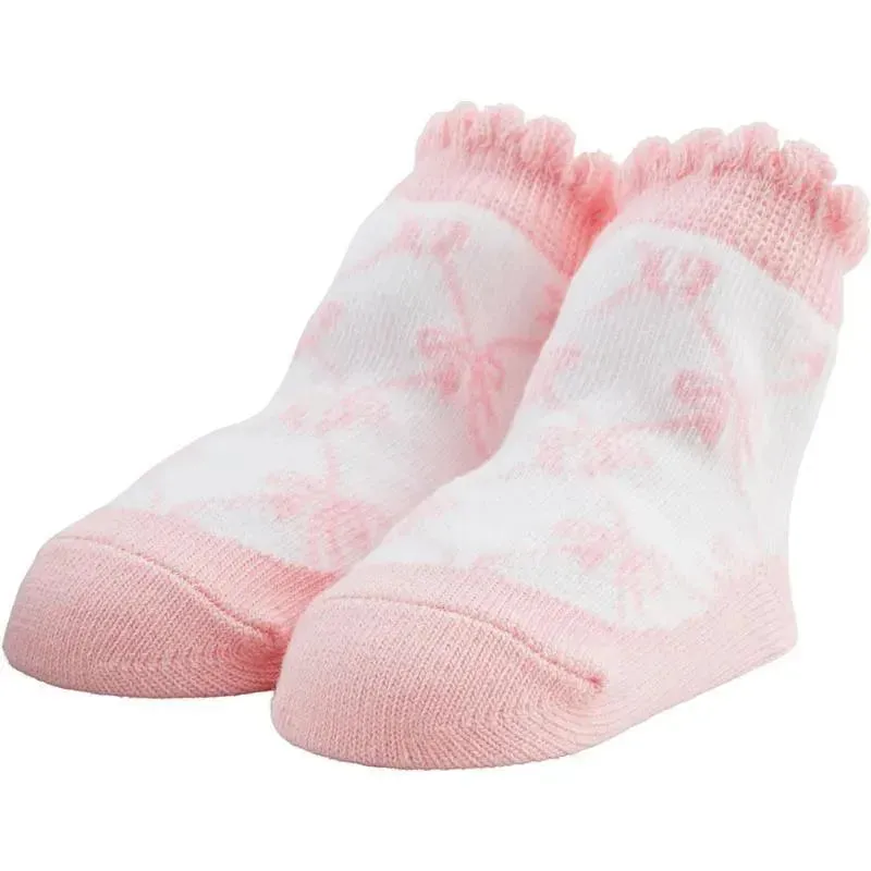 Mud Pie - Stripe Rattle Toe Sock Set - Image 2