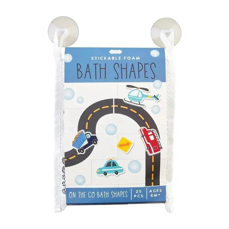 Mud Pie - Transportation Bath Stickable Shape Set