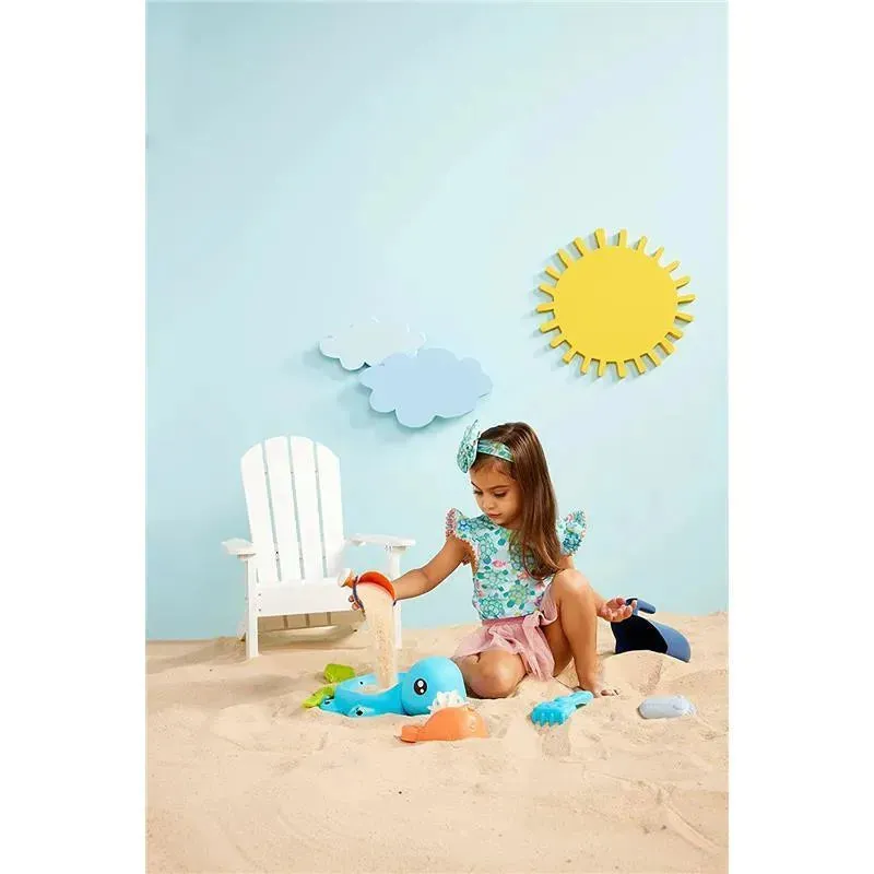 Mud Pie - Turtle/Stripe Reversible Swimsuit & Tutu Set - Image 3