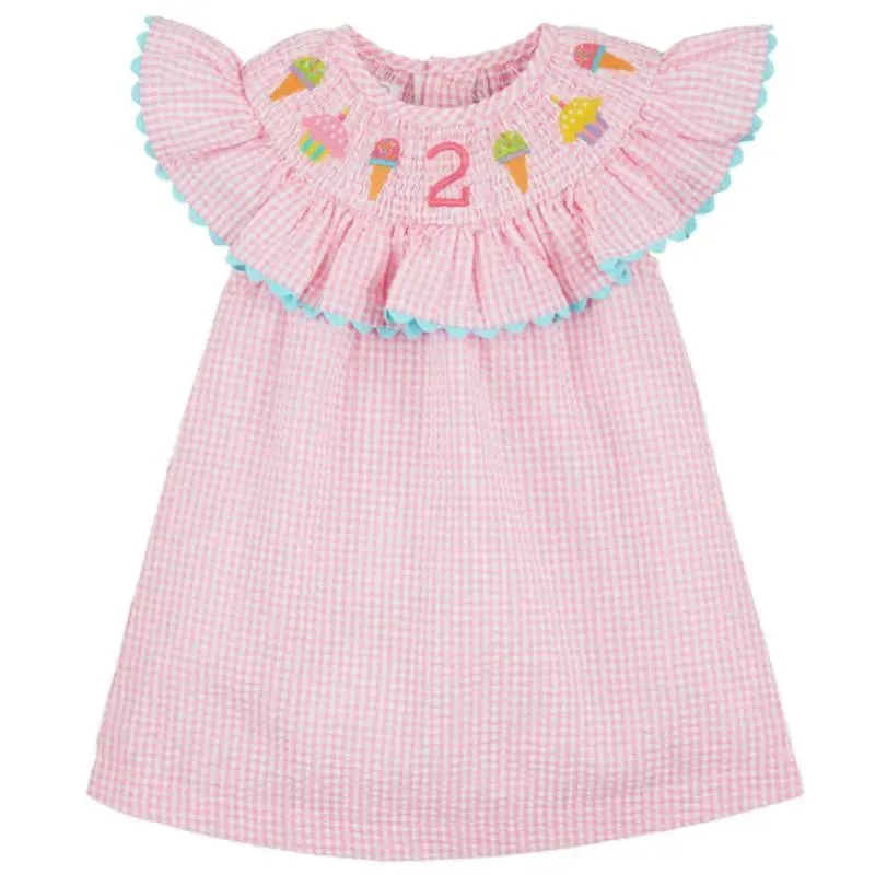 Mud Pie - Two Smocked Dress 2T