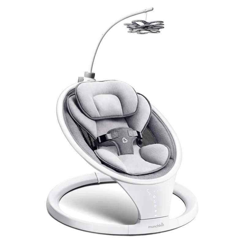 Munchkin® Baby Bloom™ Mobile for Munchkin Swing - High-Contrast Infant Mobile with Mirror - Image 7
