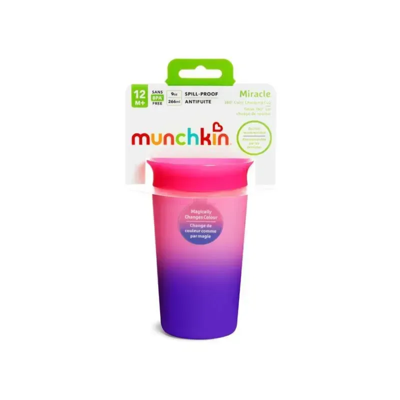 Munchkin - 1 Pk 9 Oz Miracle Color Changing Sippy Cup - Image 16