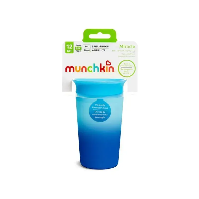 Munchkin - 1 Pk 9 Oz Miracle Color Changing Sippy Cup - Image 9