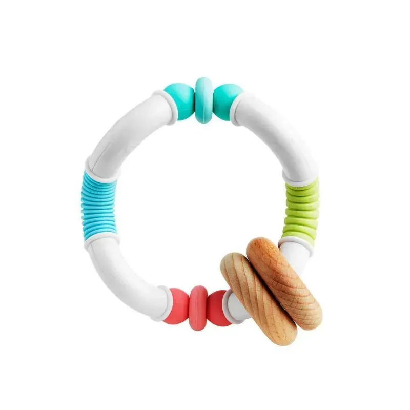 Munchkin - 1Pk Silicone & Wood Twisty Figure 8 - Image 3