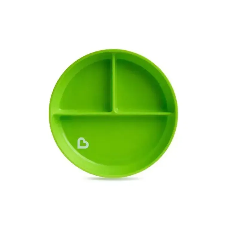 Munchkin 2019 Stay Put Suction Plate, Assorted Colors (Blue, Purple, Green & Pink) - Image 3