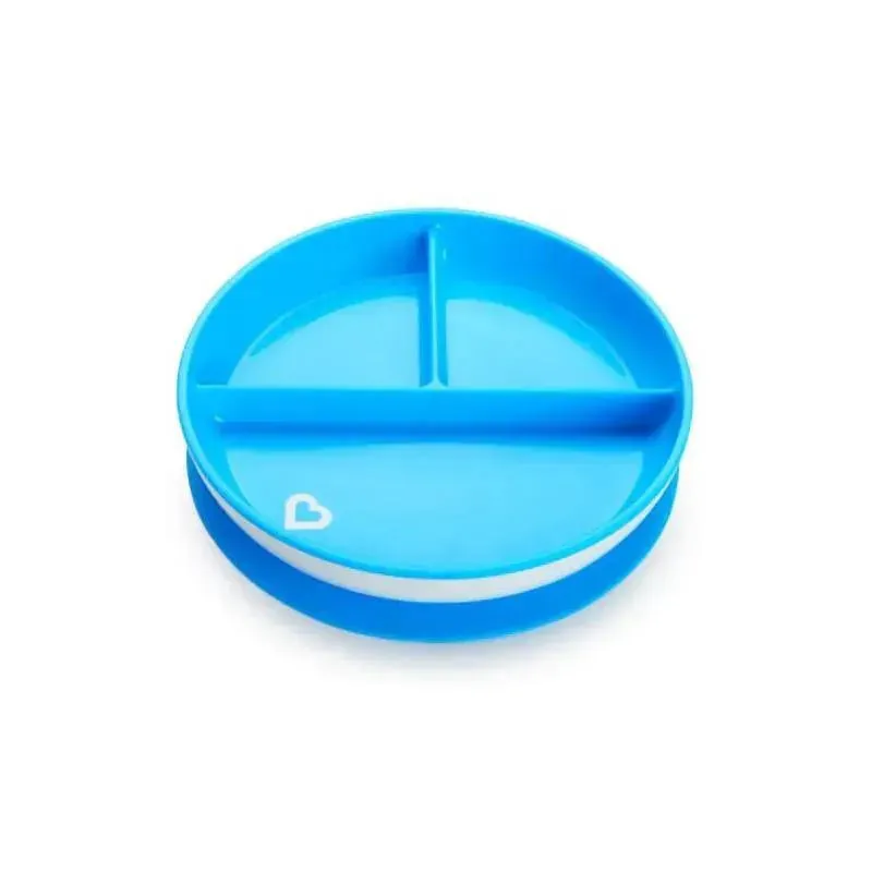 Munchkin 2019 Stay Put Suction Plate, Assorted Colors (Blue, Purple, Green & Pink) - Image 5