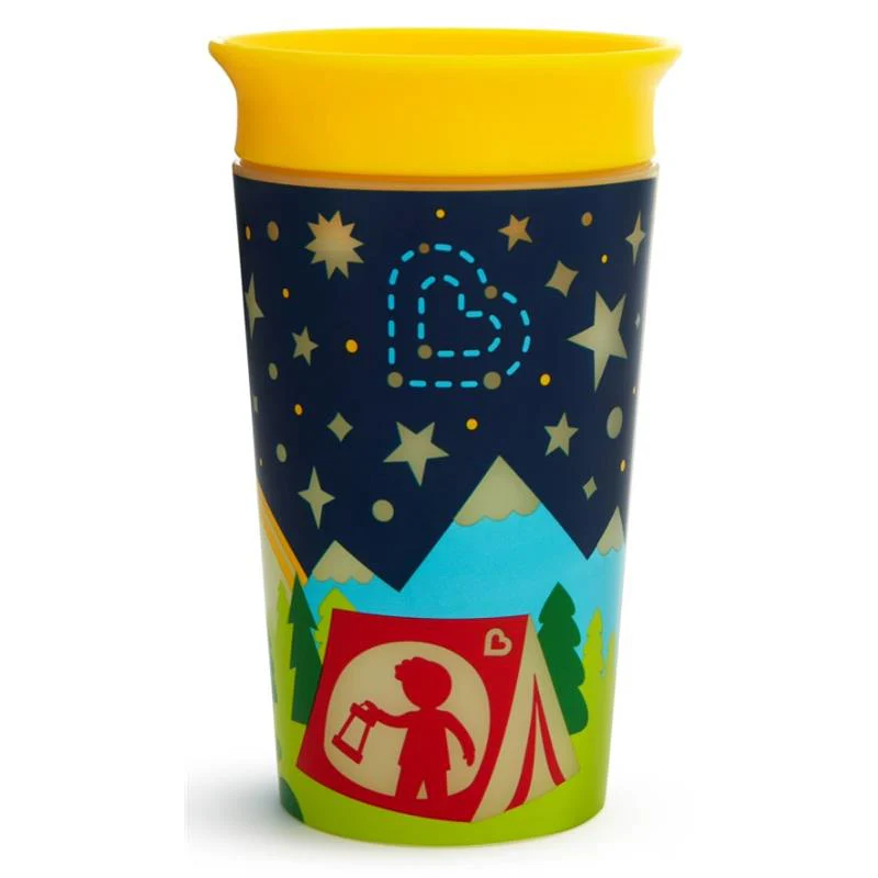 Munchkin - 9 Oz Miracle® 360° Glow In The Dark Sippy Cup