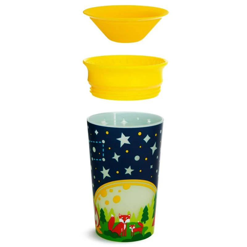 Munchkin - 9 Oz Miracle® 360° Glow In The Dark Sippy Cup - Image 3