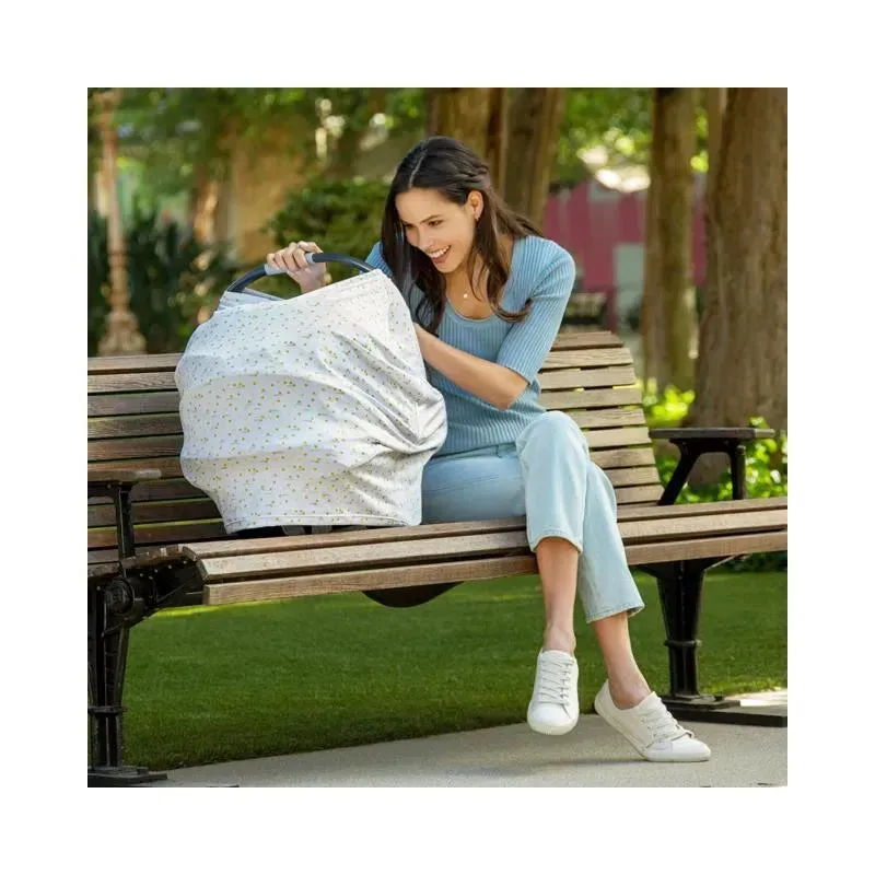 Munchkin - Antimicrobial 5-In-1 Cover - Quiet Skies - Image 3