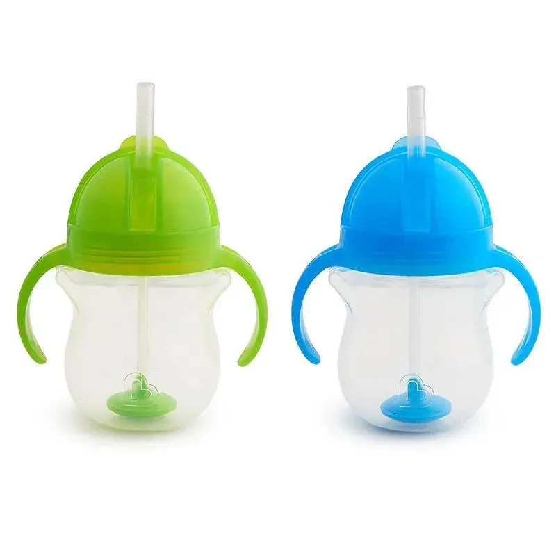 Munchkin Any Angle wt. Straw Trainer 2 Pk (Orange & Pink or Blue & Green) - Image 5