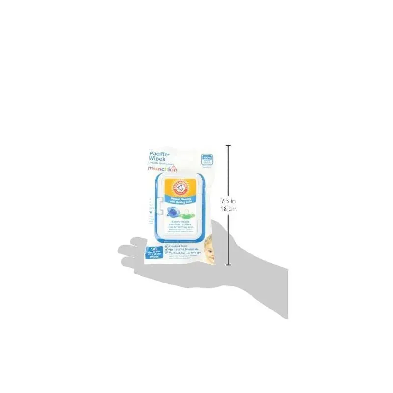 Munchkin - Arm & Hammer Pacifier Wipes, 36-Count - Image 4