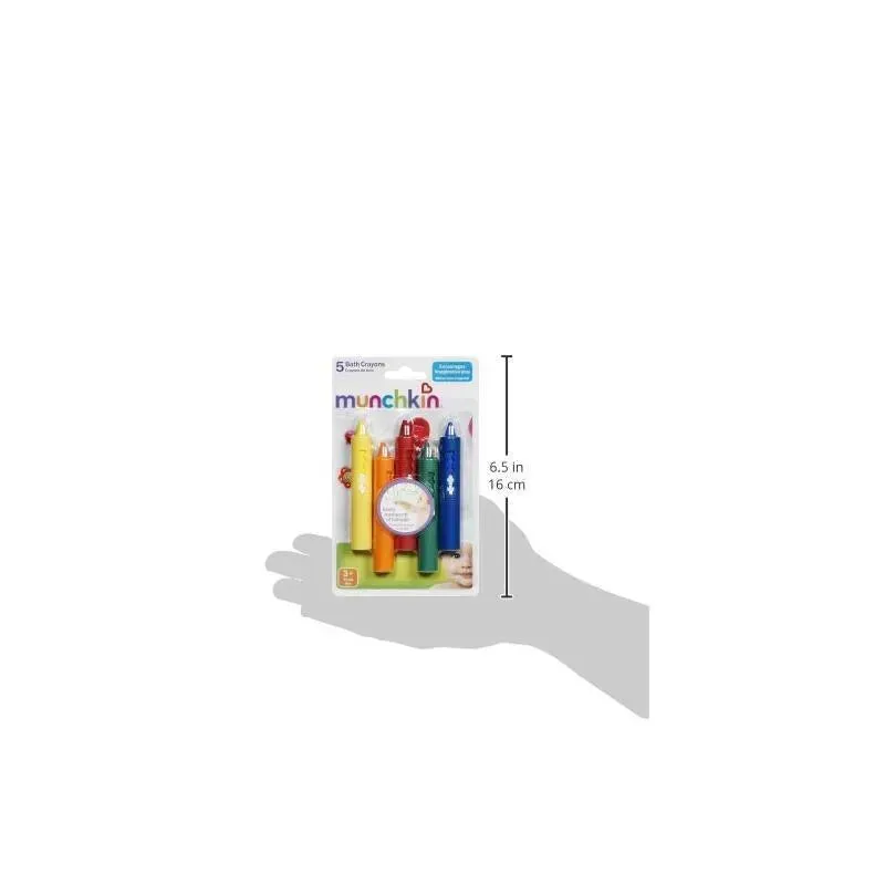 Munchkin Bath Crayons, 5-Pack - Image 4