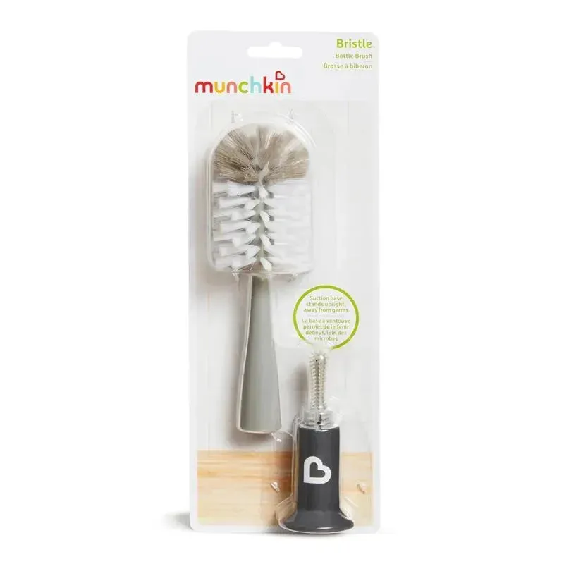 Munchkin - Bristle Bottle Brush, Modern Design, Assorted - Image 2