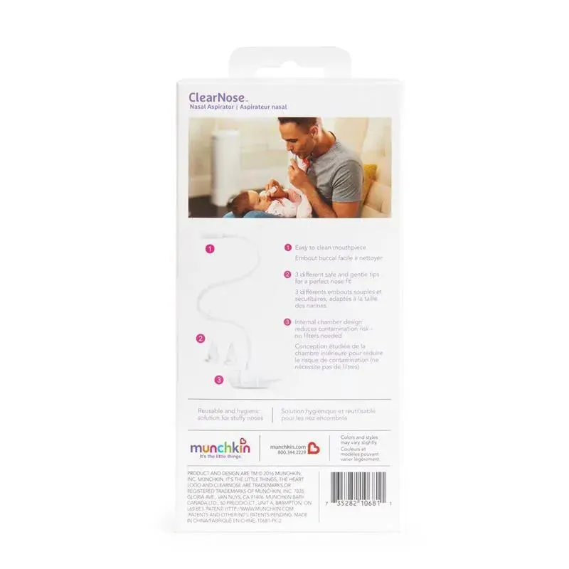 Munchkin ClearNose Nasal Aspirator, 0-12 Months - Image 7